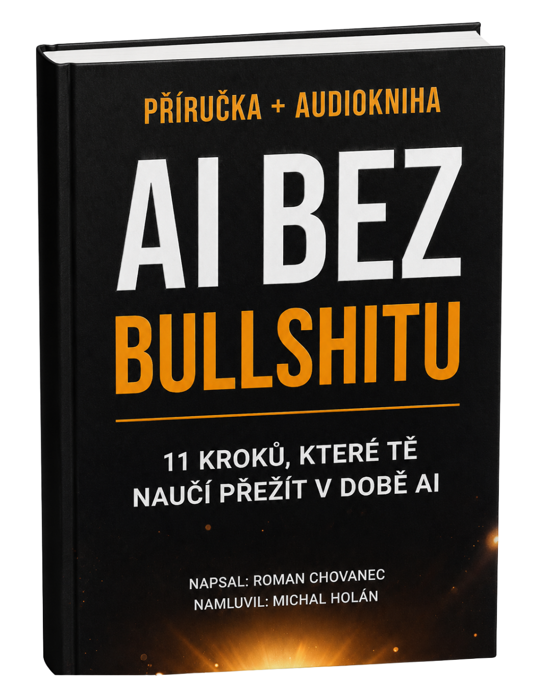 AI bez bullshitu — obálka knihy